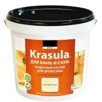 Пропитка д/бань и саун защитная 2,9 кг KRASULA
